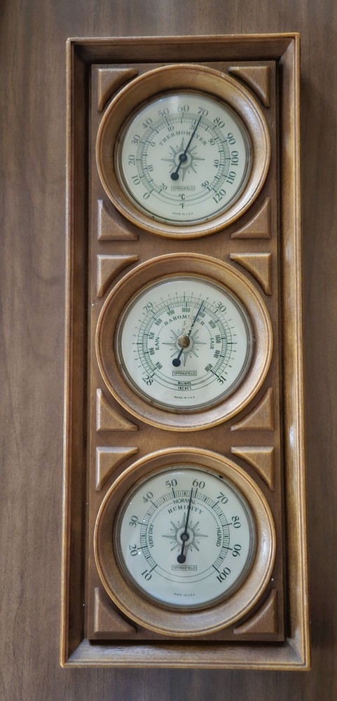 Barometer, Humidity, temperature set