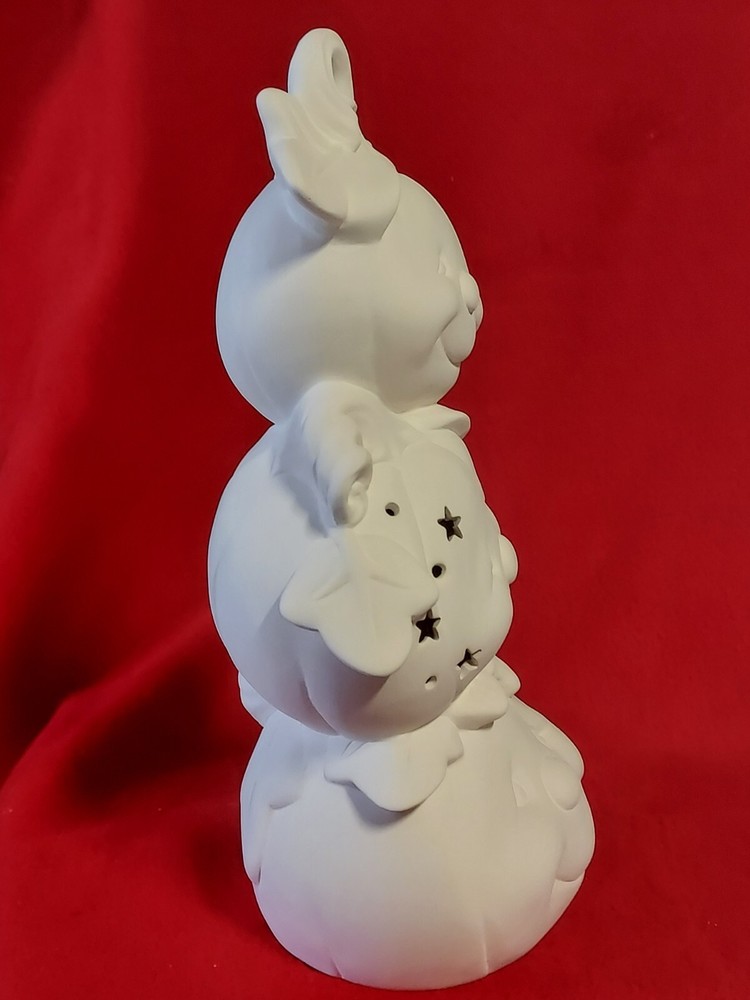 Ceramic Bisque~~ Ready to Paint~~~ "Jack the Pumpkin Stack" electric included