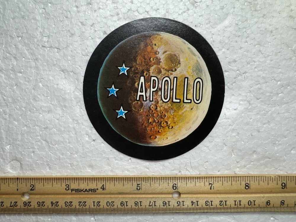 Vintage NASA Apollo Sticker