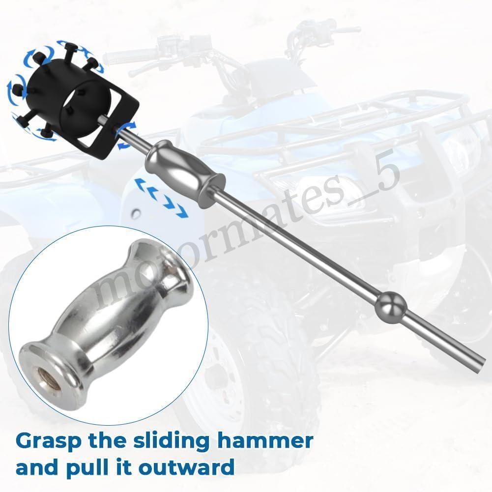 3.7" CV Axle Shaft Puller Removal Tool w/ Slide Hammer UTV/ATV HD Bushing Puller