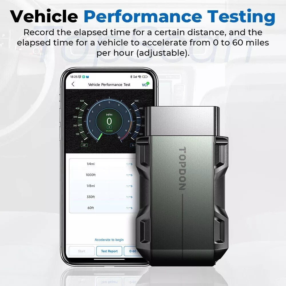 2025 TOPDON Topscan PRO OBD2 Scanner Code Reader Key Coding Diagnostic Wireless