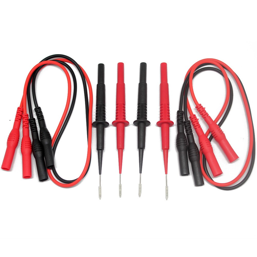 2pcs Sharp hard Needle Tipped Tip Multimeter Probes Test Leads 4 Fluke 20155set