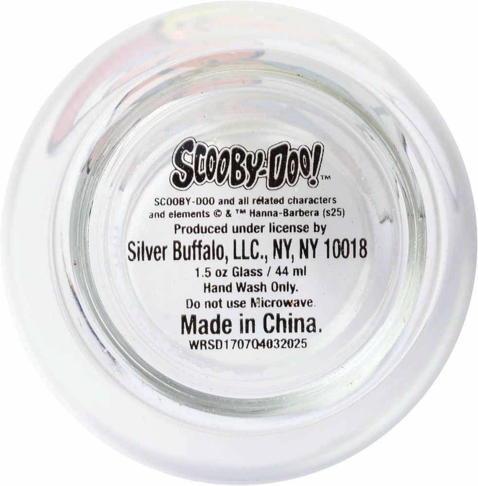 Scooby Doo Mini Glass Set, 6-Pack, 1.5oz