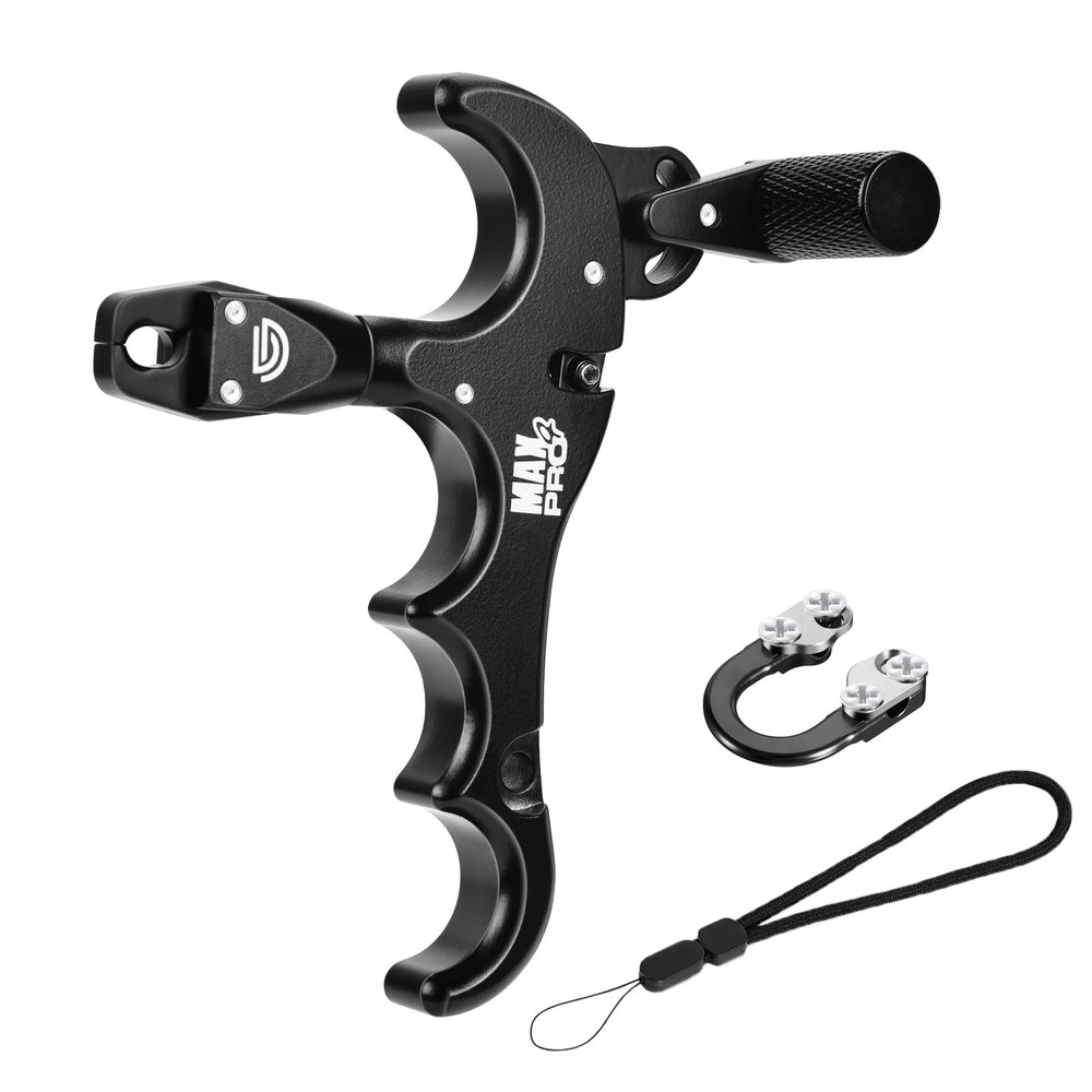 Bow Release Archery Release 360° Rotatable Thumb Release for Compound Bow