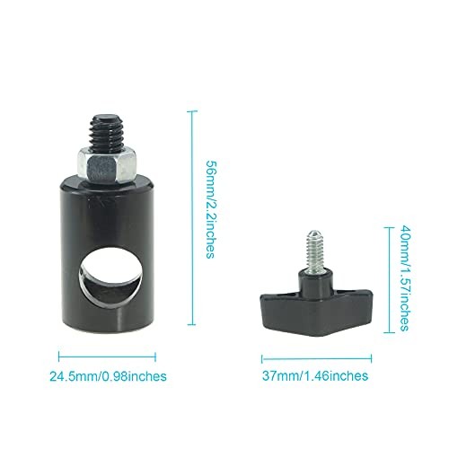 2PCS Rapid Adapter Convert with 3/8" Screw DSLR Mount Bracket Multi