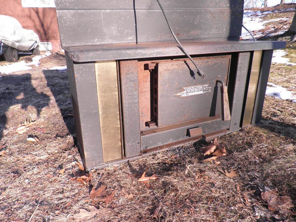WOOD STOVE INSERT TWIN BLOWER