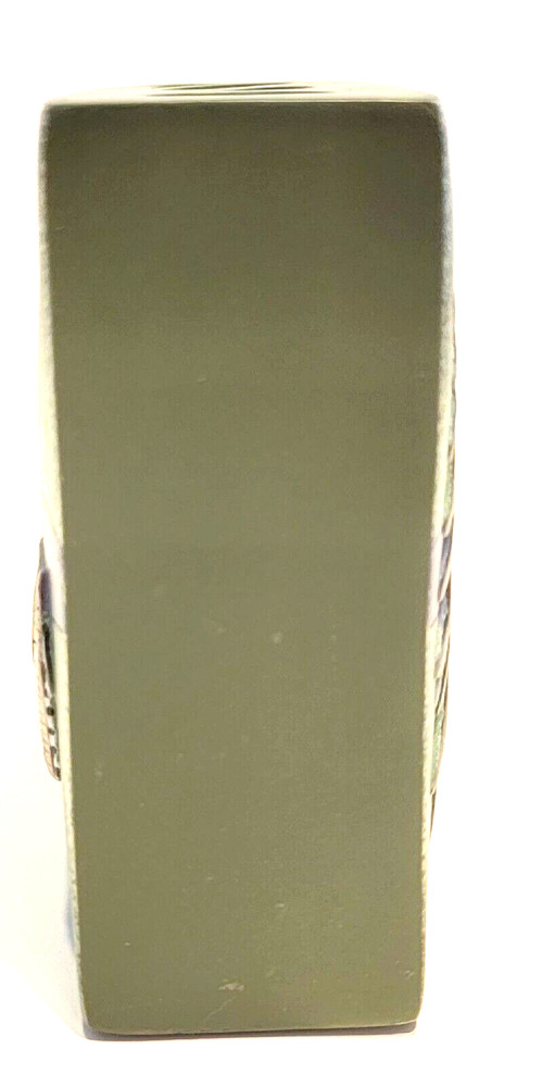 Donna Sharp Rustic Design Bear Lake Hand Painted Embossed Toothbrush Holder EUC