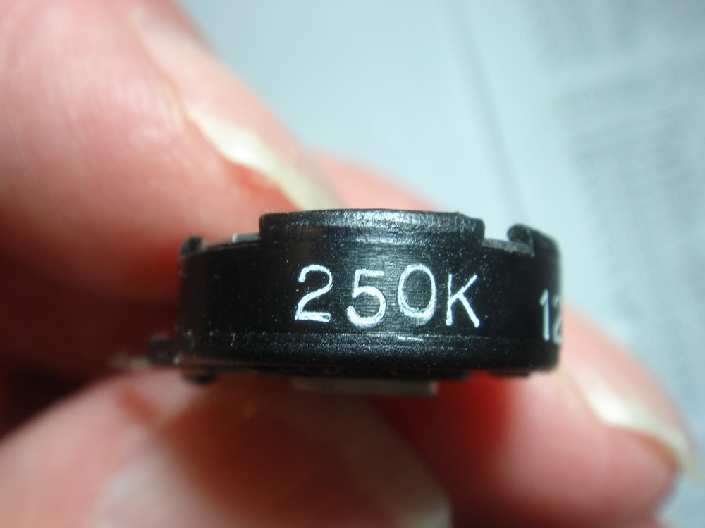 250K TRIMMER Piher PT15S Standing #17PY