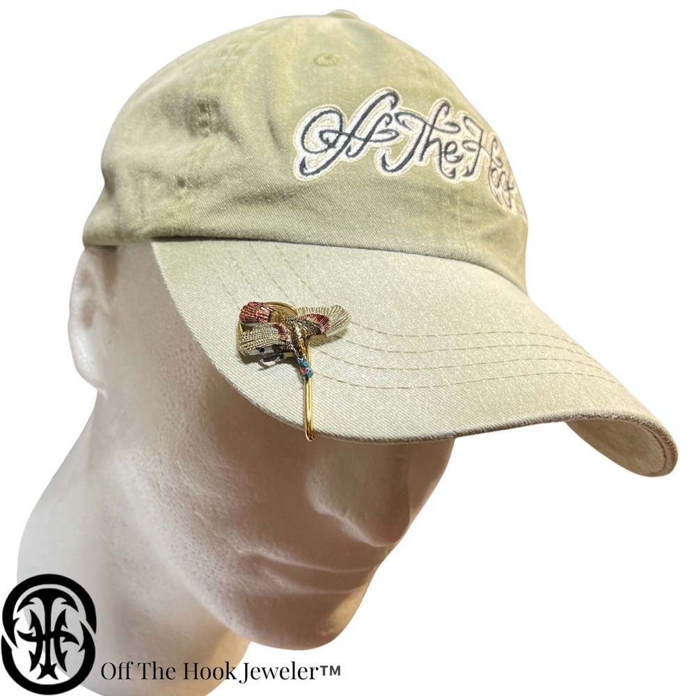 Turkey Hookit© #2 -Turkey Hat Pin - Turkey Hat Hook - Turkey Brim Clip