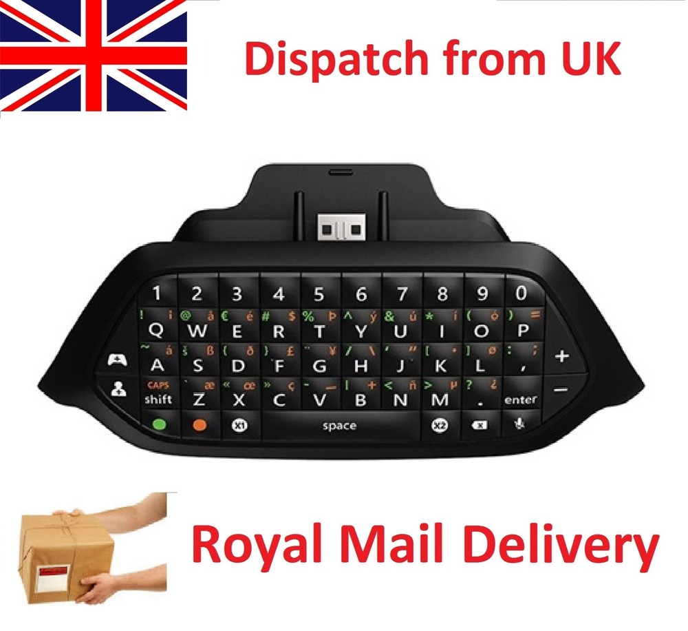 Genuine Official Microsoft Keypad Chatpad Headset Adapter fr Xbox One Controller