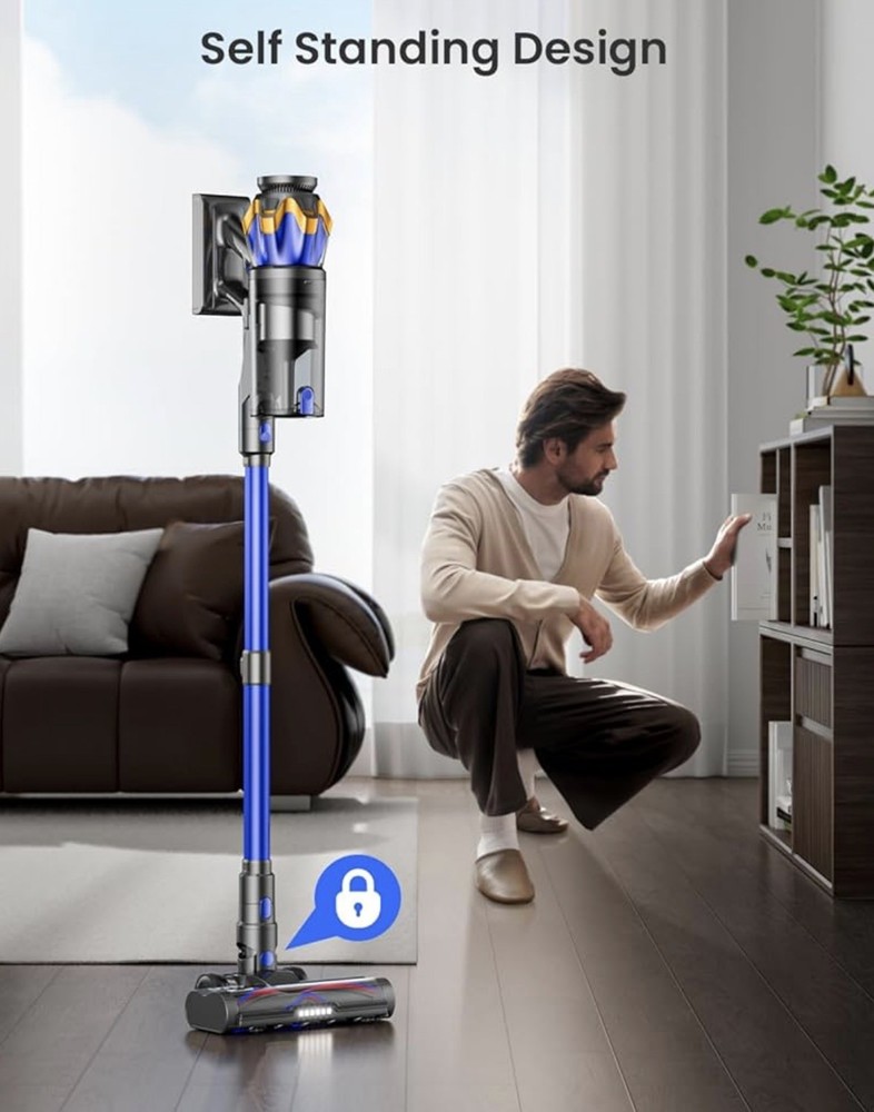 Cordless stick vacuum