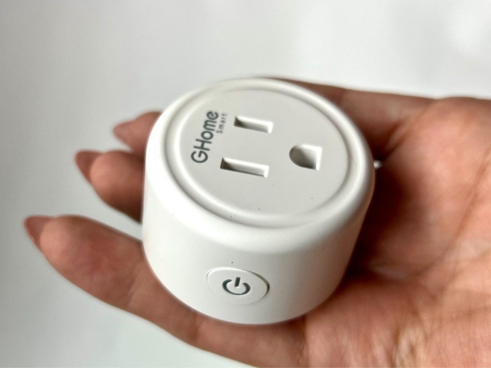 GHome Smart Mini Smart Plug, WiFi Plug Outlet Timer Smart Socket works w Alexa/G