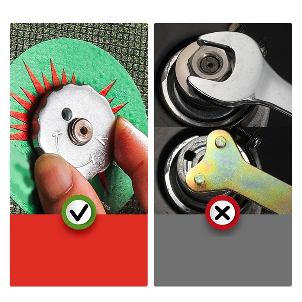 Extend Grinding Capability with Pressure Plate for Type 100 Angle Grinder