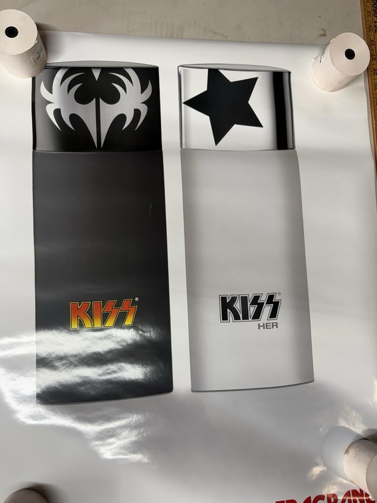 KISS Band Perfume Cologne Poster Cool Advertising