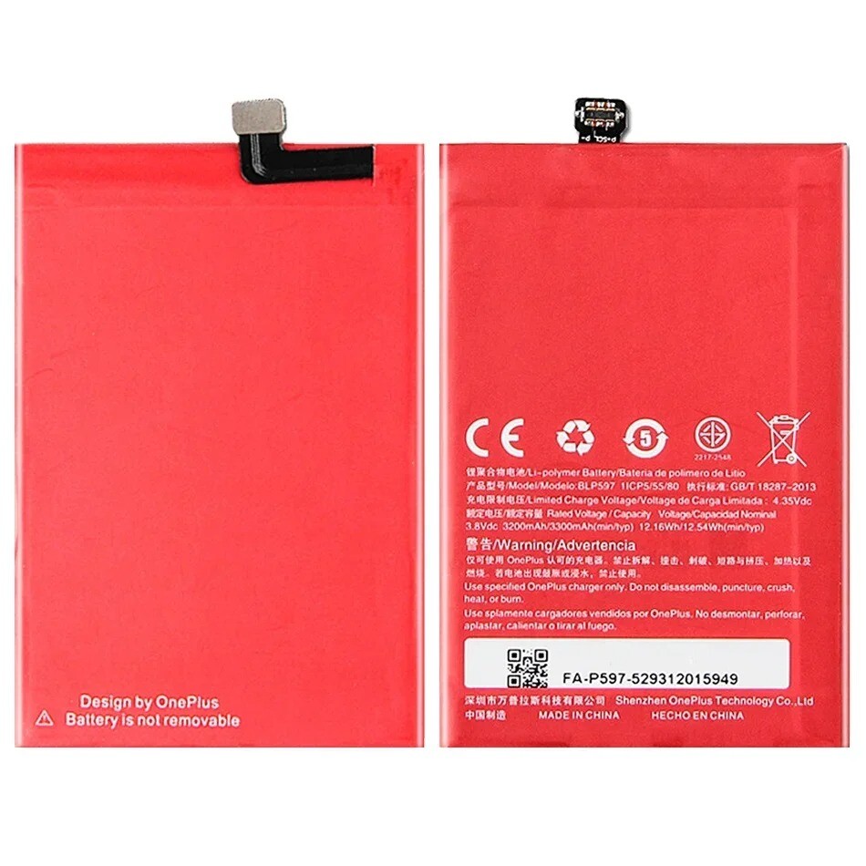 For OnePlus 2 A2001 A2003 A2005 Replacement Battery BLP597 Tools