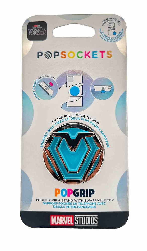 PopSockets Marvel Enamel Metal Iron Heart PopSocket Pop Socket Popsocket