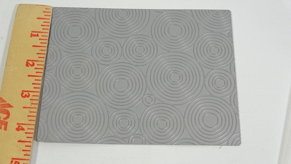 Sizzix Double Sided Texture Plate Circles