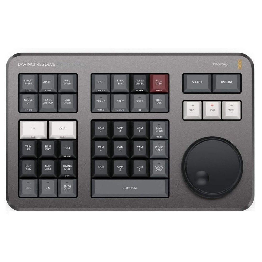 Blackmagic Davinci Resolve Speed Editor Keyboard w/Davinci Resolve 17 Studio NEW