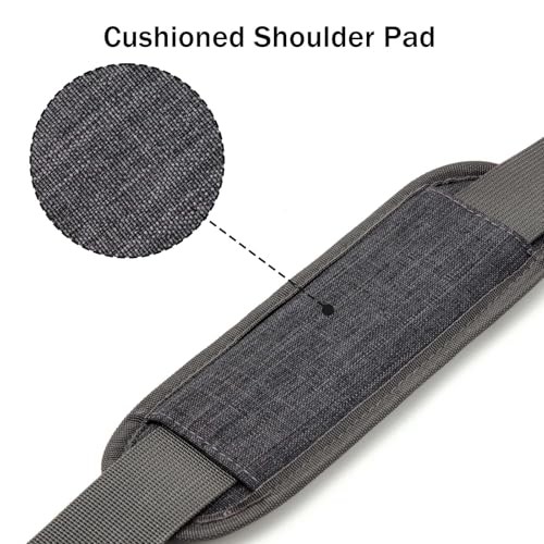 Shoulder Strap 56 inch, Adjustable Thick Soft Universal Replacement Non-Slip