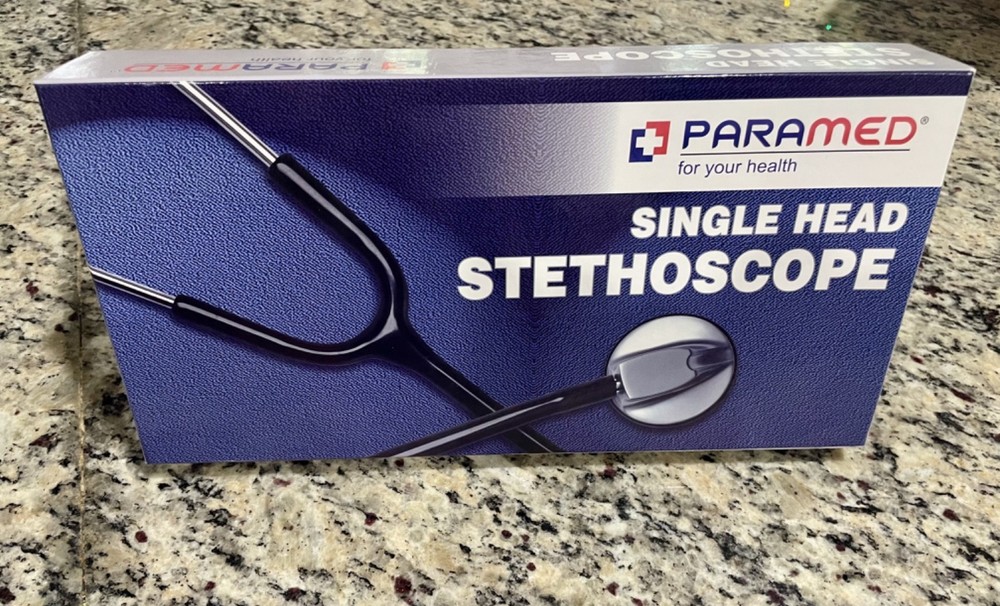 Paramed Single Head Stethoscope (New Open Box)