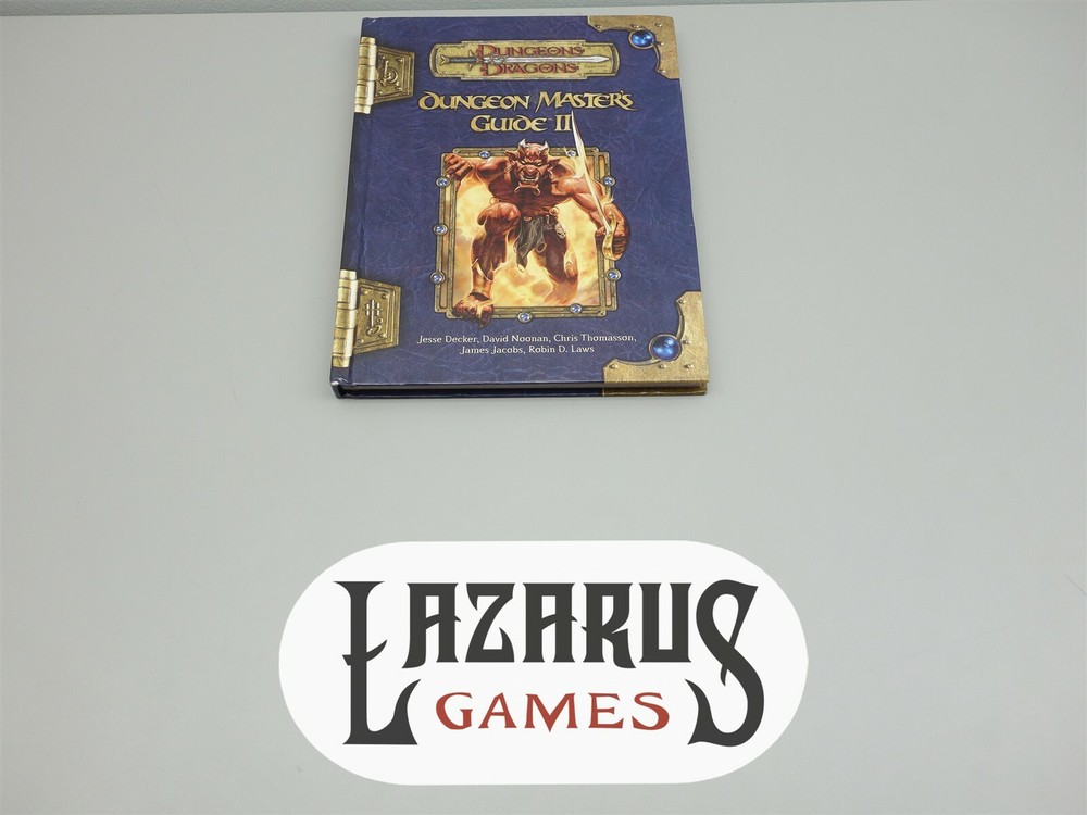 Dungeons & Dragons, D&D: Dungeon Master's Guide II - bound upside down