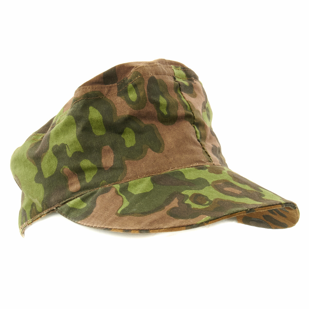 German WWII Reversible M43 Field Cap Oakleaf Pattern A Camouflage- 62cm US 7 3/4