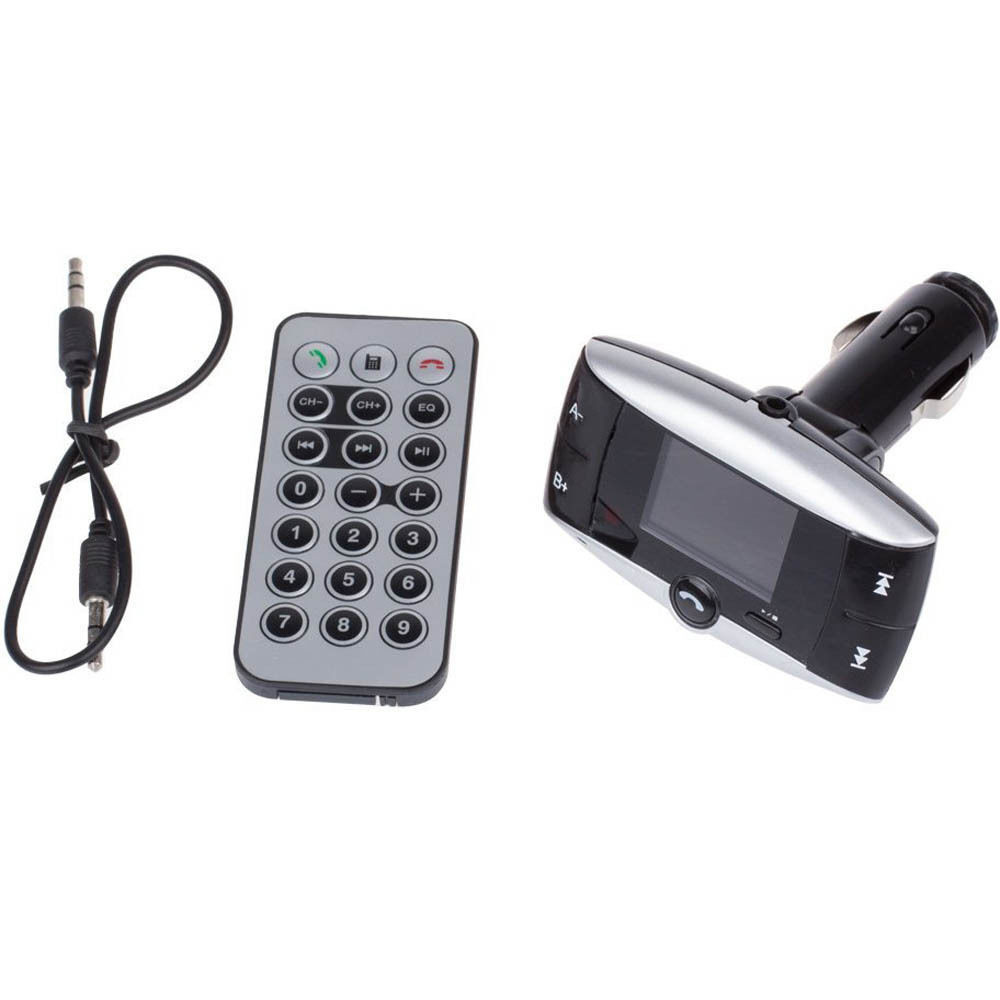 Bluetooth Wireless FM Transmitter Modulator Car Kit MP3 Player SD USB LCD Remote