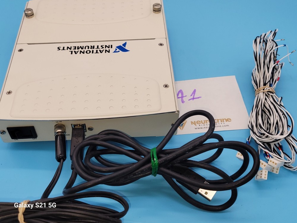 National Instruments NI DAQPad-6016+ ADAPTER-USB CABLE + 3 FT SINGLE CABLES