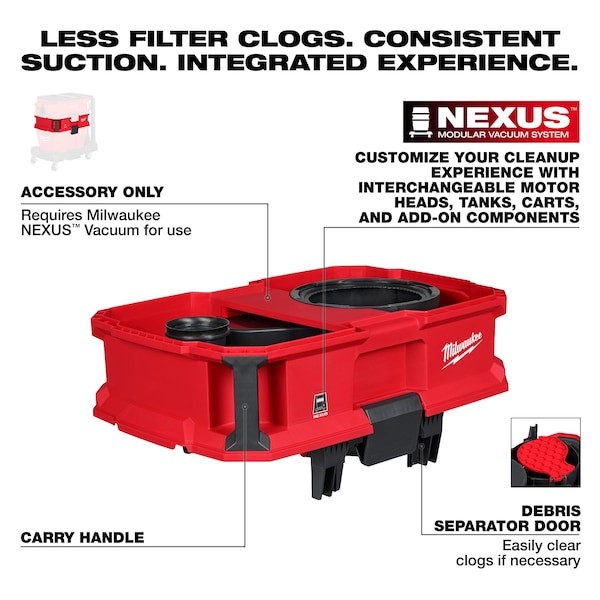Milwaukee Tool 0990-20 Debris Separator