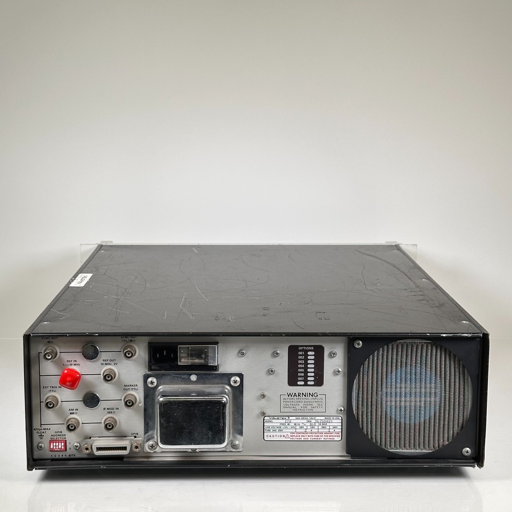 Wavetek 178 Programmable Waveform Synthesizer Option 001