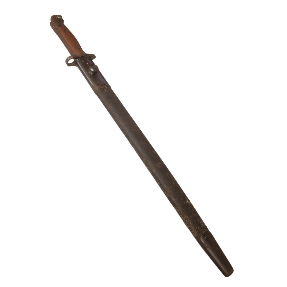 WW2 Australian Armed Forces Pattern 1907 Bayonet & Scabbard - Dated 1943
