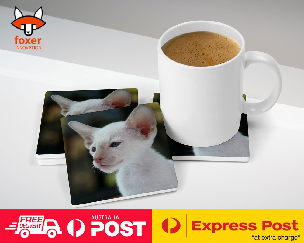 COASTER COFFEE DRINKING MAT|SIAMESE CAT 2