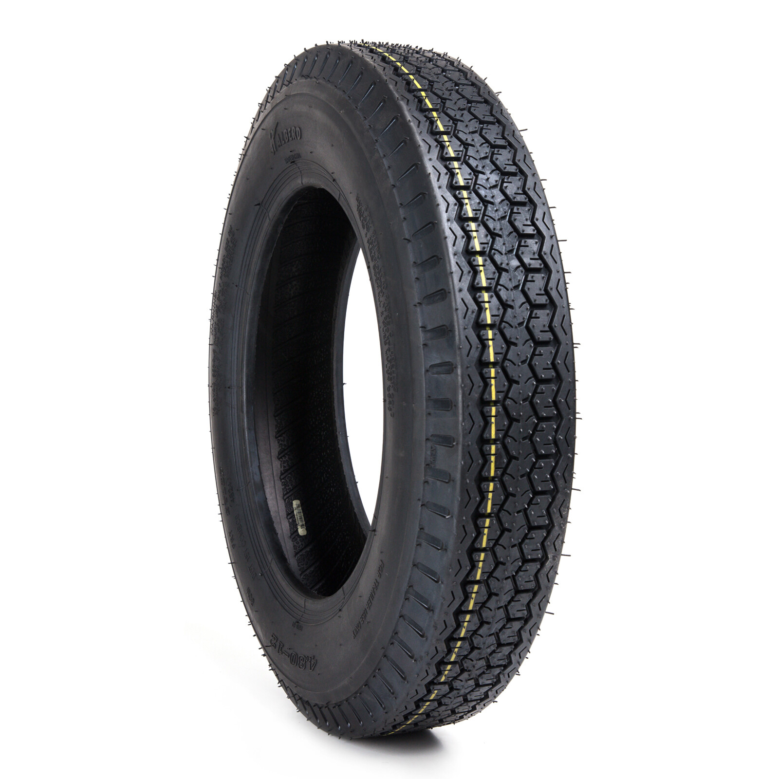 Set 2 4.80-12 Trailer Tires 6 PR 4.8-12 4.8x12 6 Ply Replacement Tire Heavy Duty