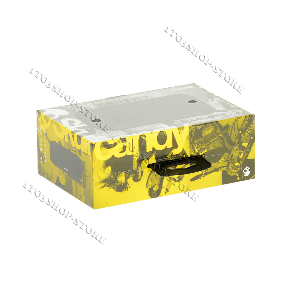 Skullcandy Ambush Drop-proof Bluetooth Mini Portable Speaker Black Microphone