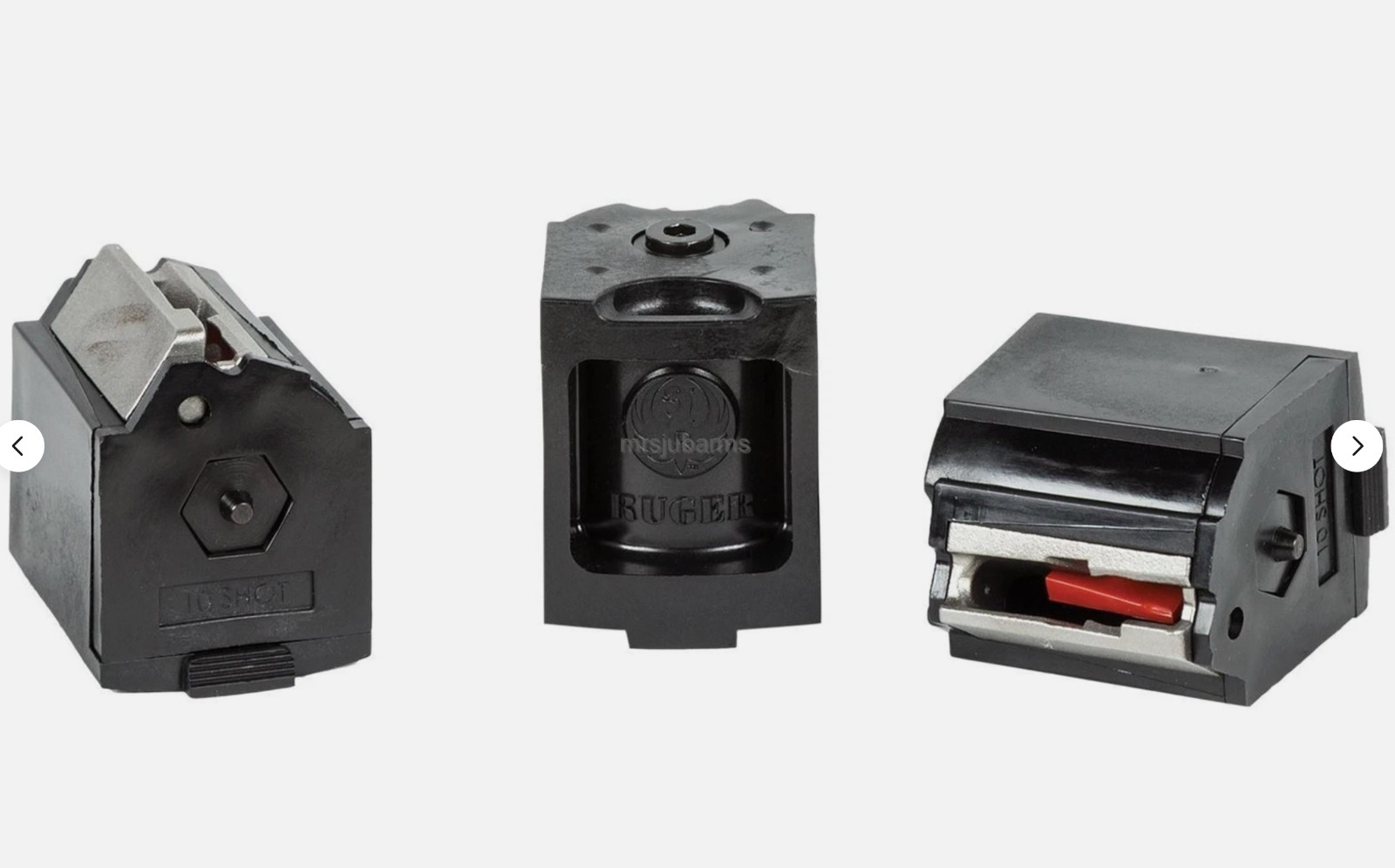 Ruger 10/22 Magazine 10 Round 22LR Value 3 Pack BX-1 Factory OEM Clip NEW 90451