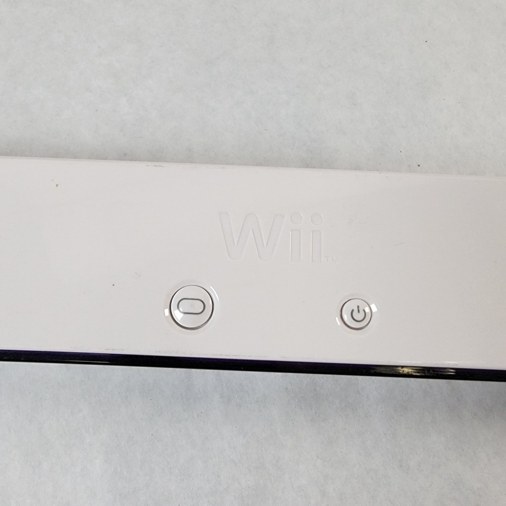 Nintendo Wii Wide Range Wireless Ultra Sensor Bar White PowerA Untested