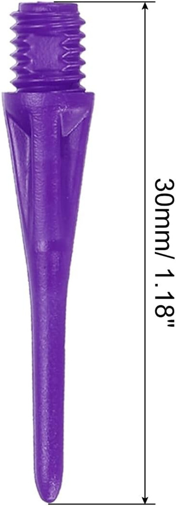 Plastic Dart Tips 2BA Thread Soft Dart Tips Replacement Plastic Tip Soft Tip Dar