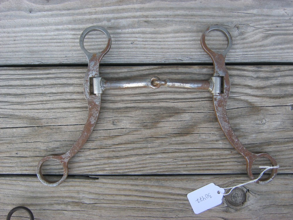 Shanked Snaffle Loose Cheek Curb Bit 30477