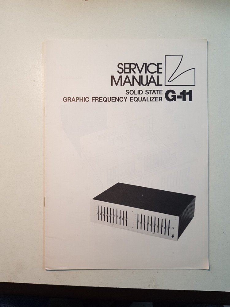 LUXMAN G11 original service manual