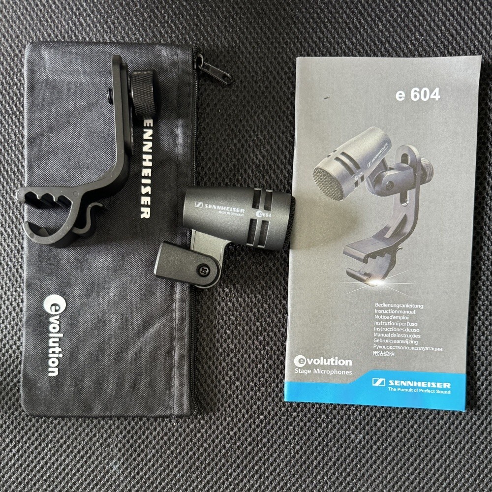 Opened Sennheiser E604 Dynamic Cardioid Instrument Mic Drum Microphone