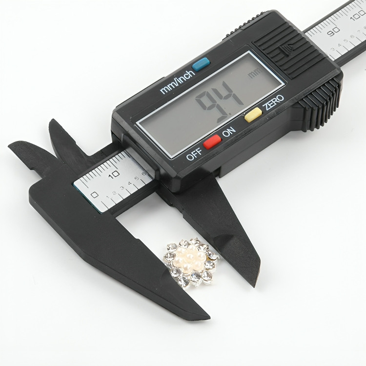 1 PC of LCD Digital Electronic Carbon Fiber Vernier Caliper Gauge 150mm (6")