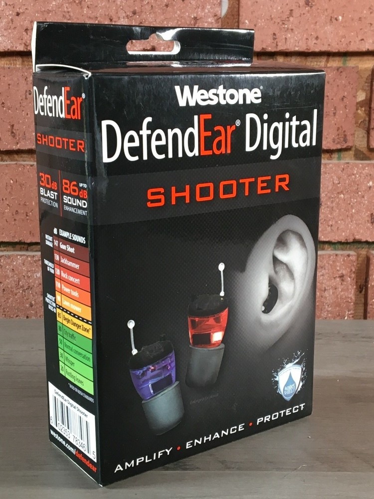 Westone DefendEar Digital Hearing Protection Shooter