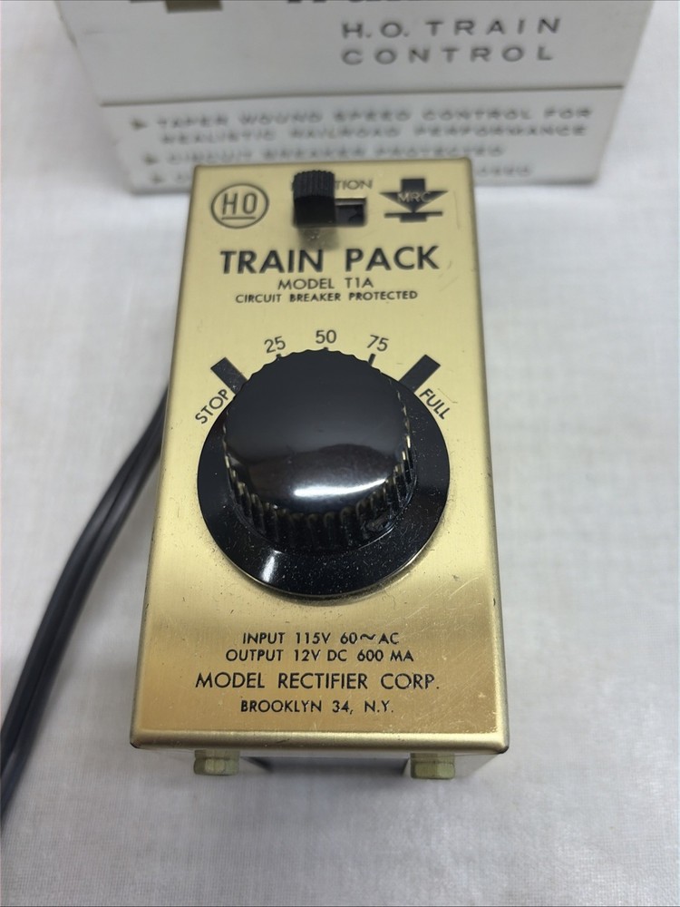 MRC Trainpack - Model T-1A HO Train Controller - Tested