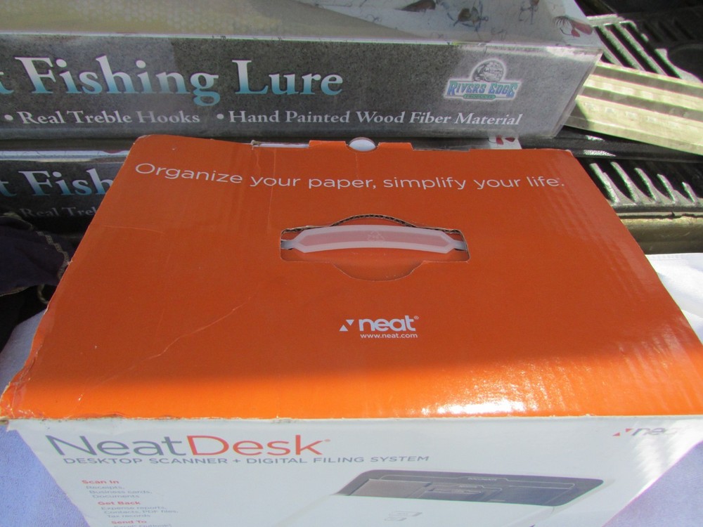 New Neat Desk Scanner/Digital Filing System