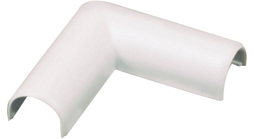 Wiremold C16 Plastic Flat Raceway Elbow (White)