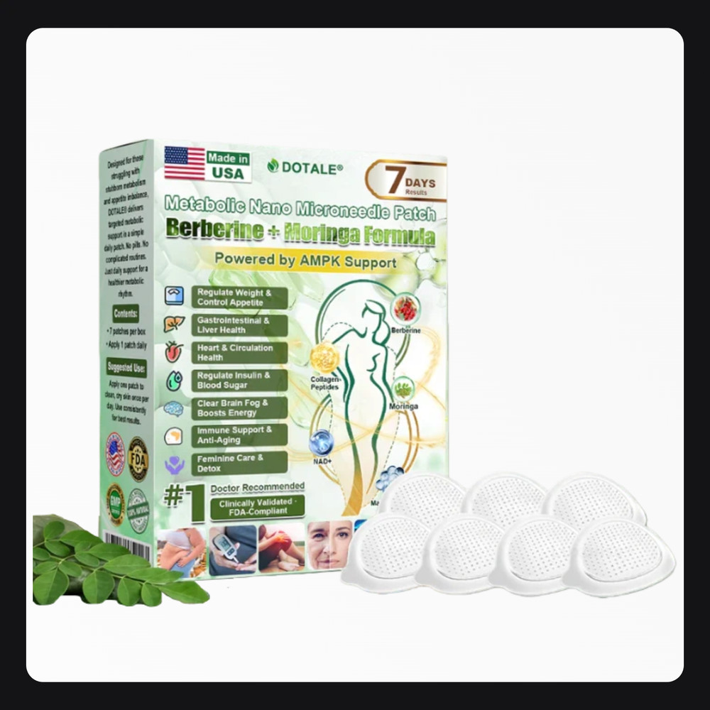 NEW DOTALE Metabolic Nano Microneedle Patch