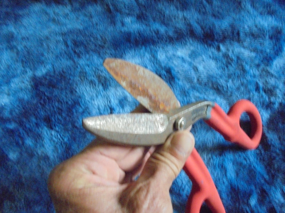 10" Wiss A10BS Drop-Forged Red Scissors