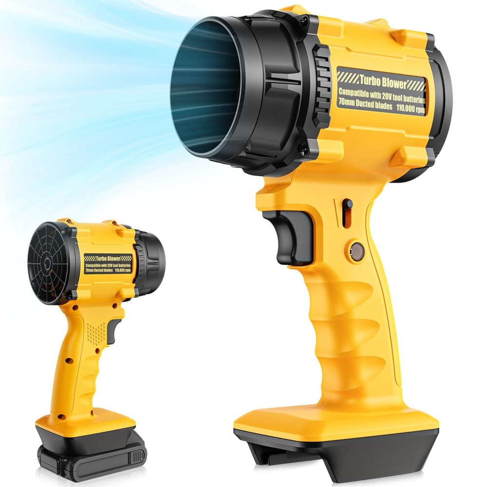 Cordless Leaf Blower Compatible with for DeWalt 20V Battery, Mini Handheld Bl...