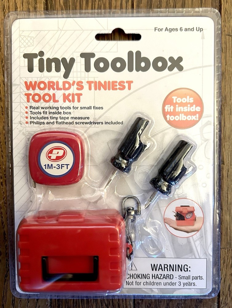 Playmaker Tiny Toolbox - World’s Tiniest Tool Kit