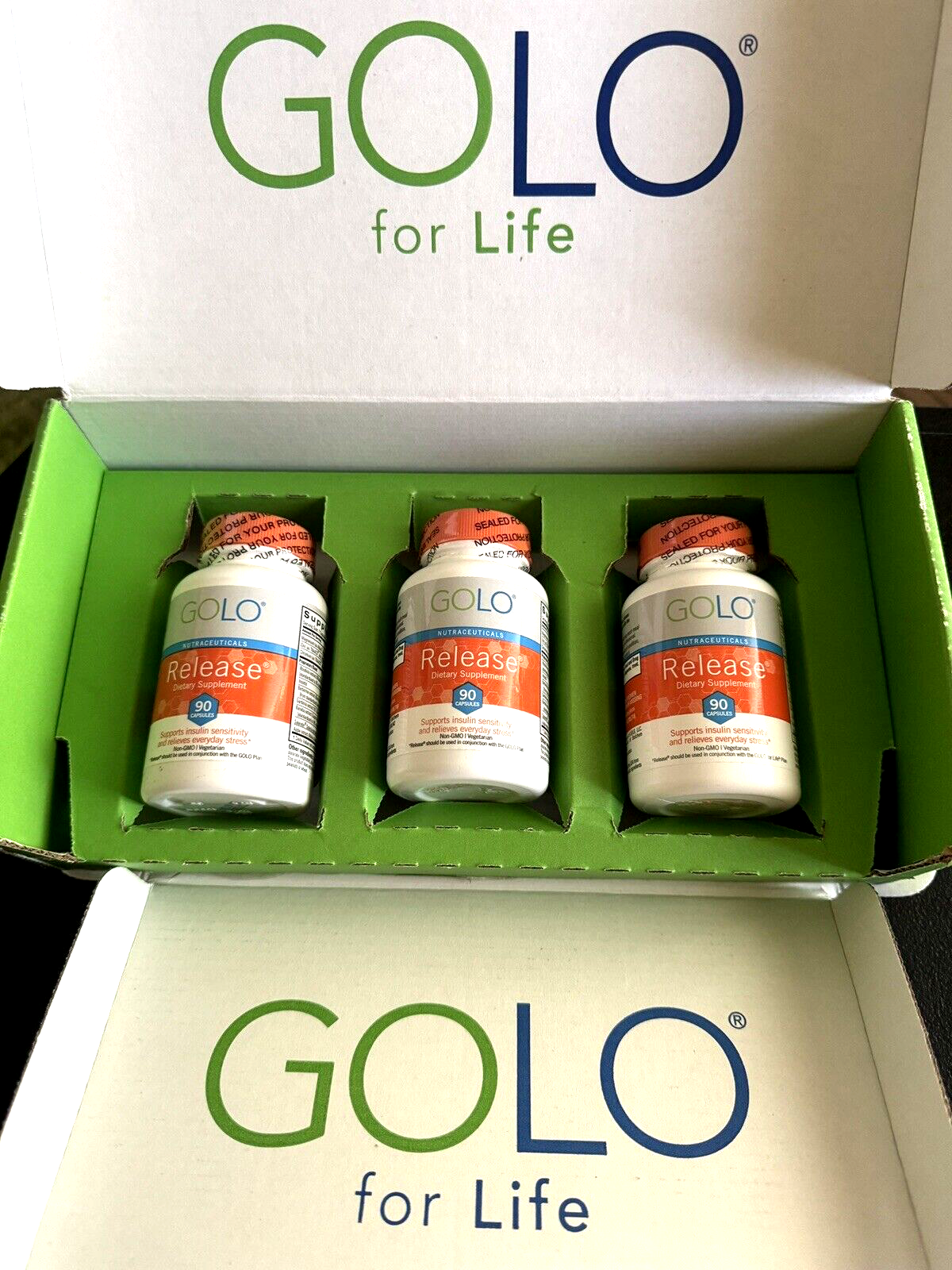 ✳️🔥GOLO Release Dietary Supplement 90 Capsules New Factory Sealed Exp. 10/2025